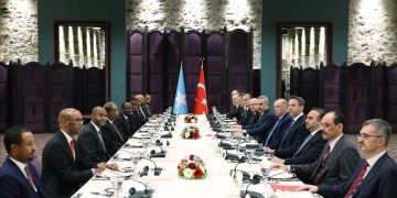 Joint Meeting of the Presidents of Turkey and Somalia in Istanbul