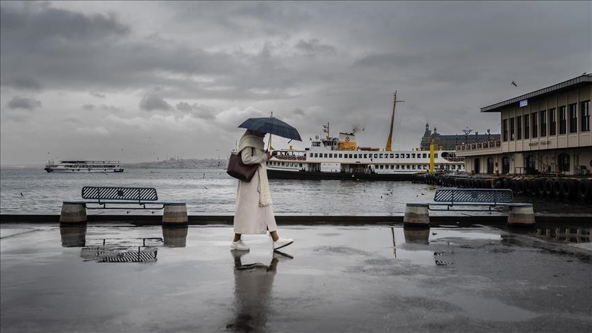 کاهش بارش پاییزی ترکیه نسبت به میانگین بلندمدت