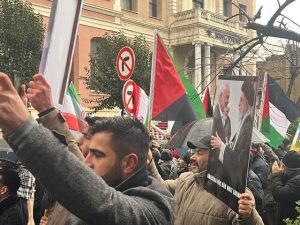 برگزاری تجمع گسترده همبستگی با ایران در استانبول