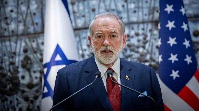 محکومیت حمایت سفیر آمریکا از جنایات اسرائیل در غزه توسط چلیک