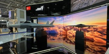 Digital Showcase of Turkey’s New Generation Fighter in Saudi Arabia