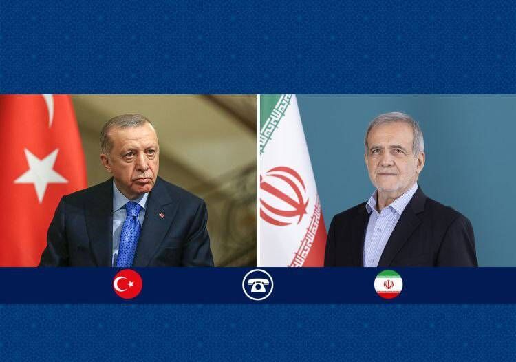 Conversation Between Recep Tayyip Erdoğan and Masoud Pezeshkian on the Topic of Ceasefire