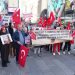 New York Turkish Americans protest against the mayor